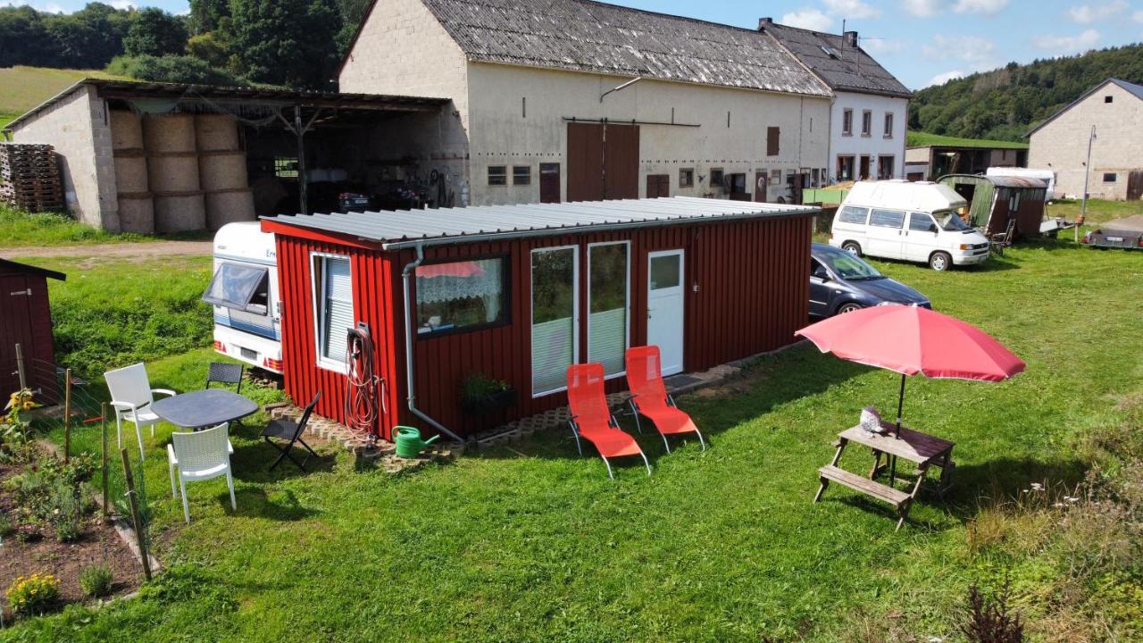 فيلا Tiny House Anneliese Hunde Okay Oberbettingen المظهر الخارجي الصورة