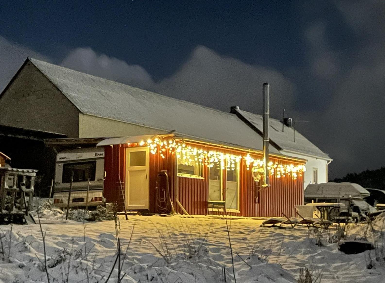 فيلا Tiny House Anneliese Hunde Okay Oberbettingen المظهر الخارجي الصورة